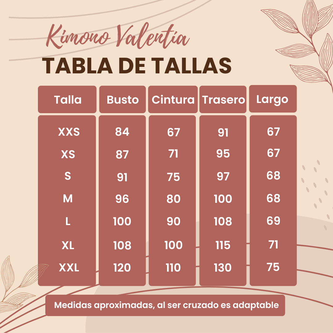 Kimono Valentía, personaliza según tu profesión y estilo