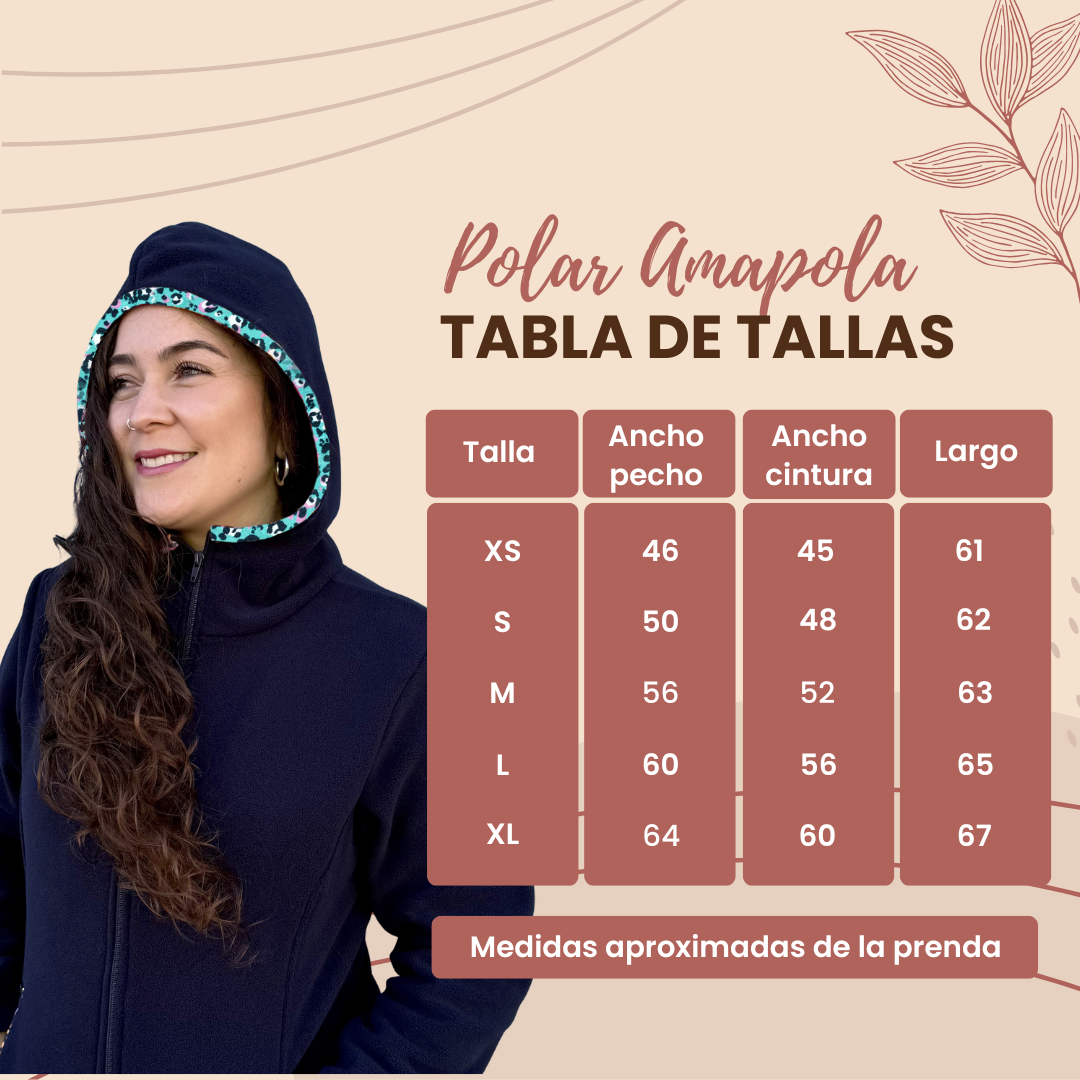 Polar Amapola, educadoras y profesionales de salud, variedad de colores