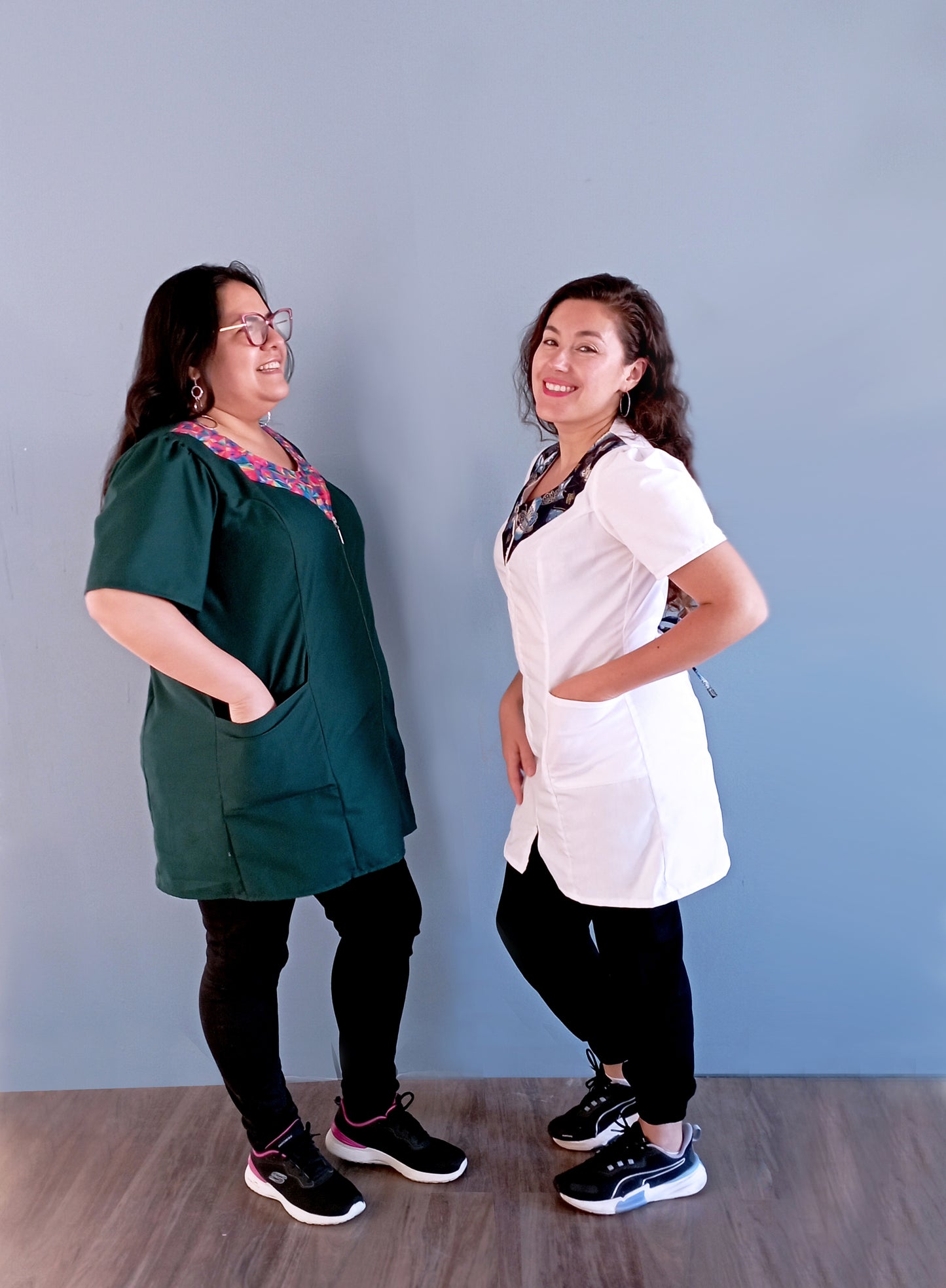 Delantal Sirena, profesionales de educación salud o estética