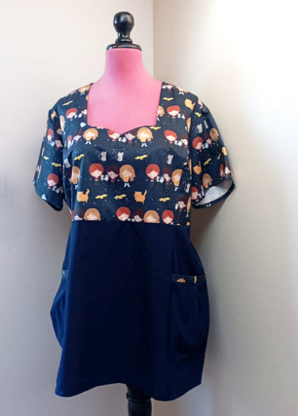 Delantal Harry P. azul (1 unidad, entrega inmediata)