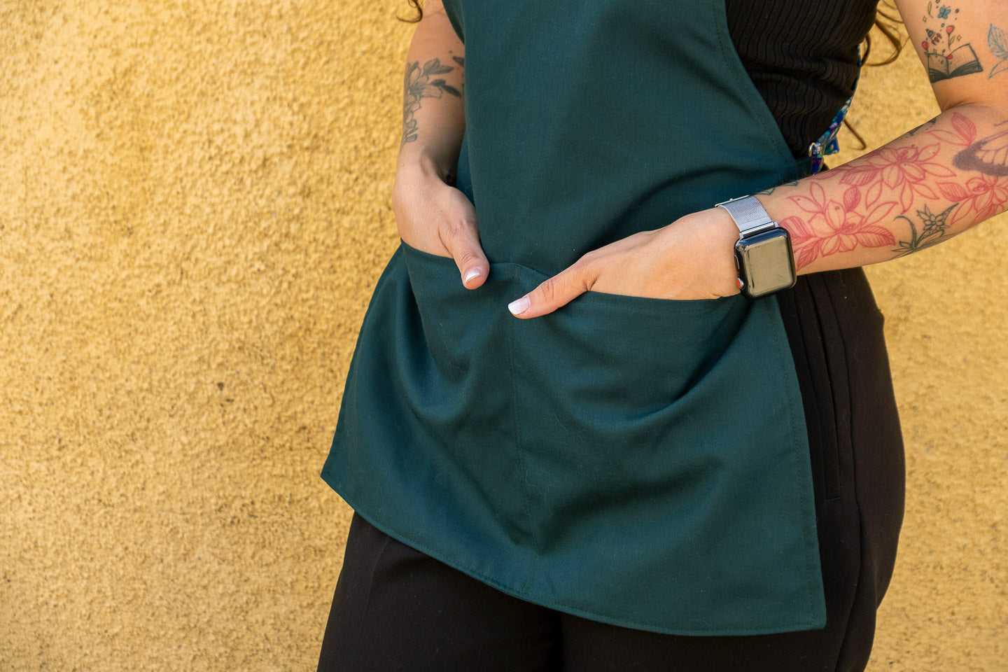 Pechera Verde M (1 unidad, entrega inmediata)