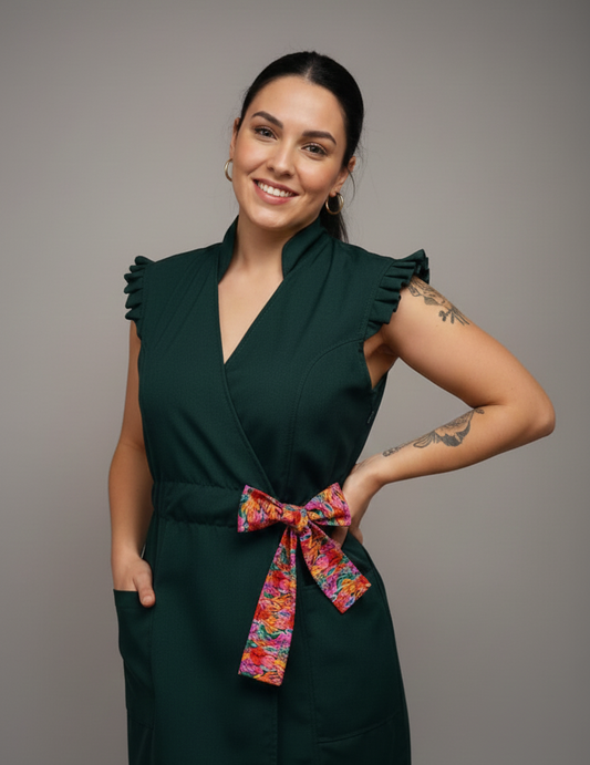 Cómo usar el Kimono Sakura para transformar tu outfit profesional