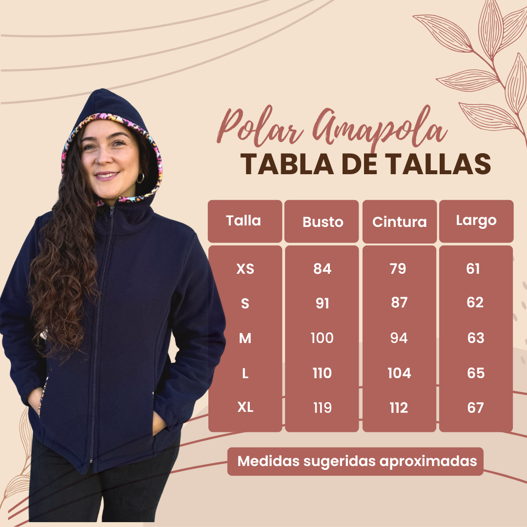 Polar Amapola, educadoras y profesionales de salud, variedad de colores