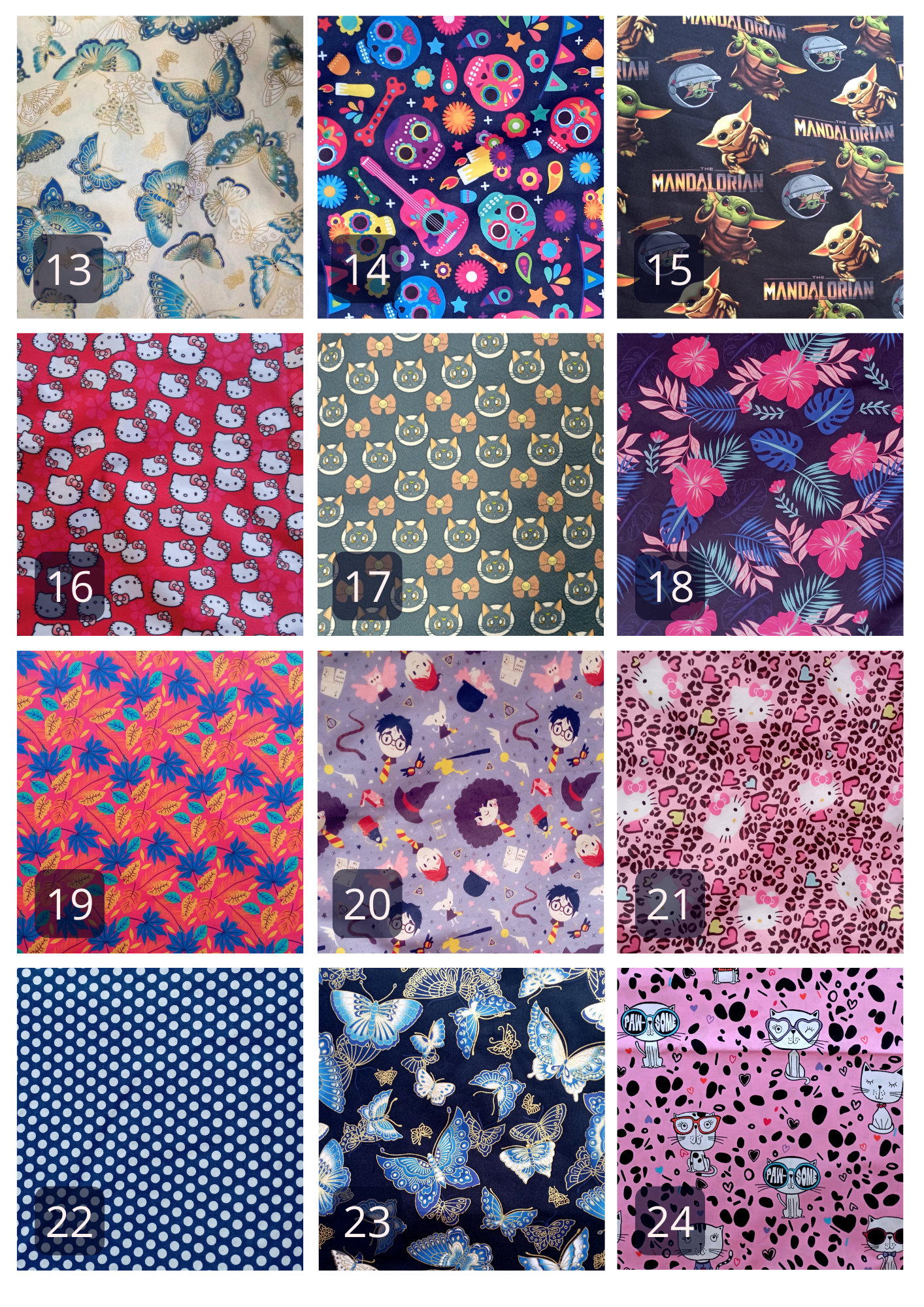 estampados para uniformes 