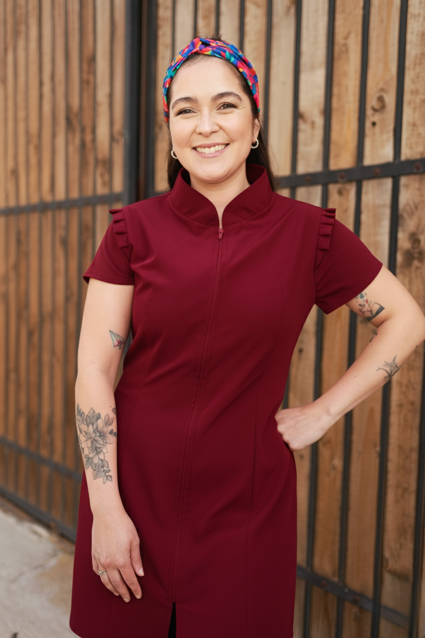 Delantal modelo Rosa, variedad de colores