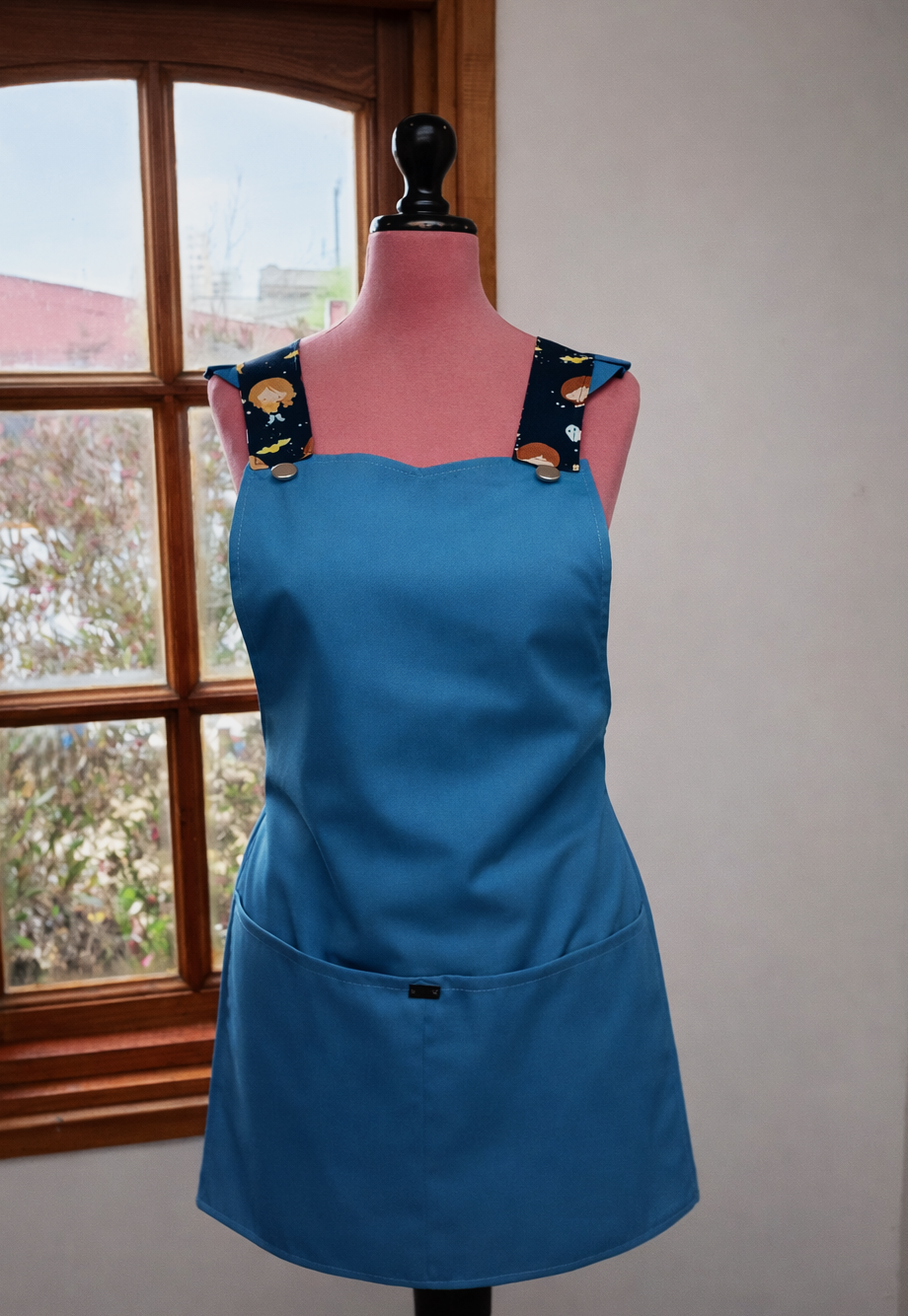 Pechera Armonia Azul piedra educadora Talla M  (1 unidad, entrega inmediata)