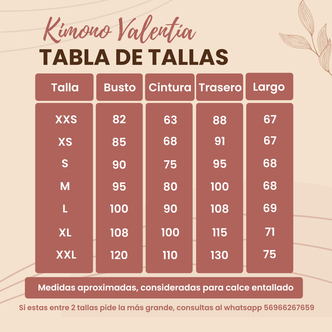 Kimono Valentía a pedido. Personaliza según tu profesión y estilo